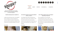 Desktop Screenshot of mayihavethatrecipe.com